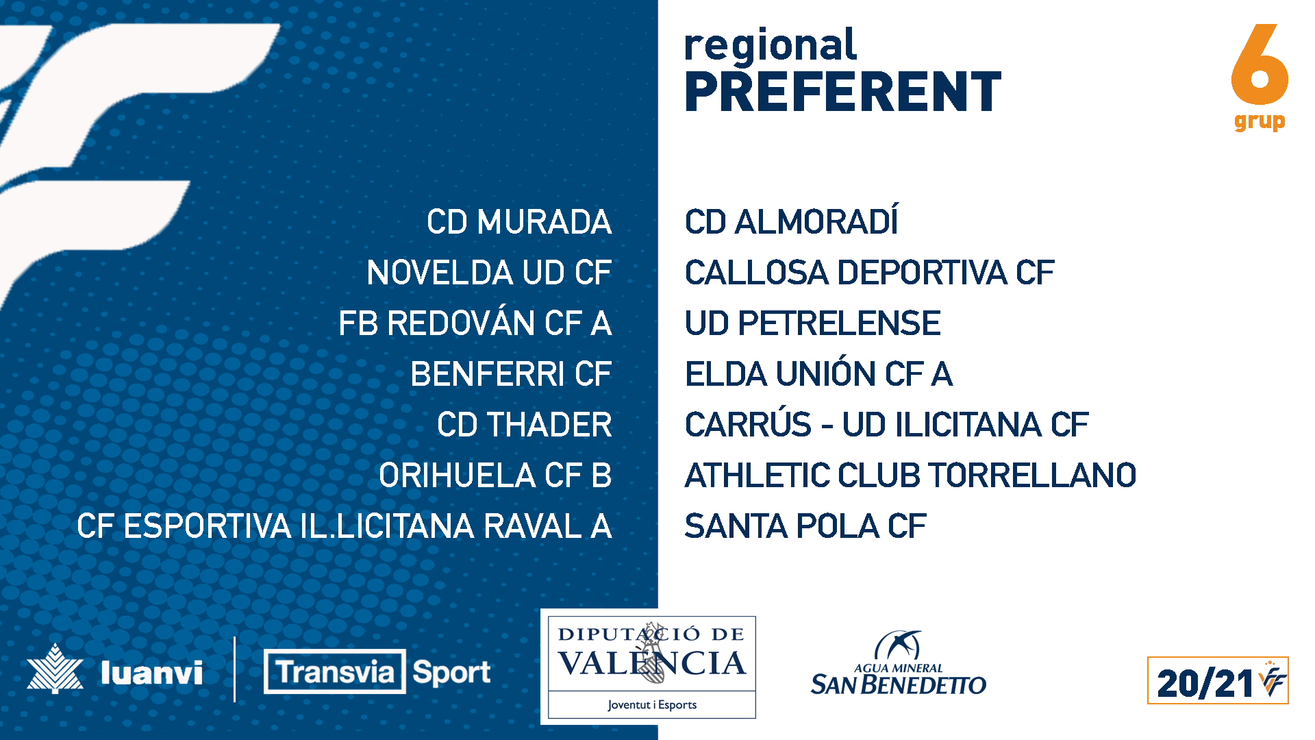 Regional preferente Grupo VI Temporada 2020/21